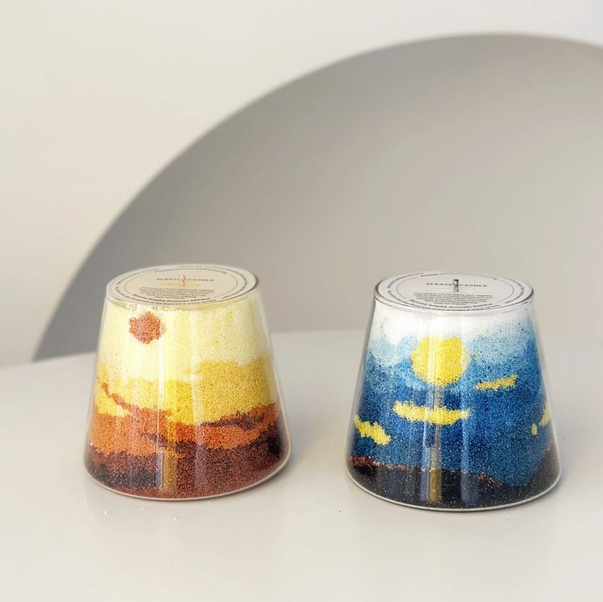Candle Sand Art